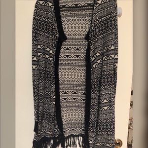 Cardigan with Fringe